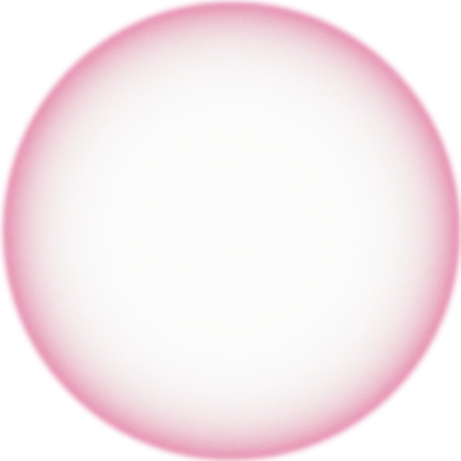 Dreamy Gradient Circle in Outlined Magenta